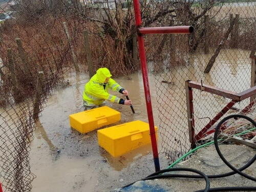 Obilna kiša uzrokovala poplave u Hercegovini