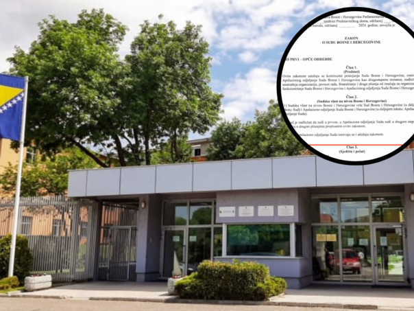 Objavljen novi nacrt Zakona o Sudu BiH: O sjedištu naknadno?