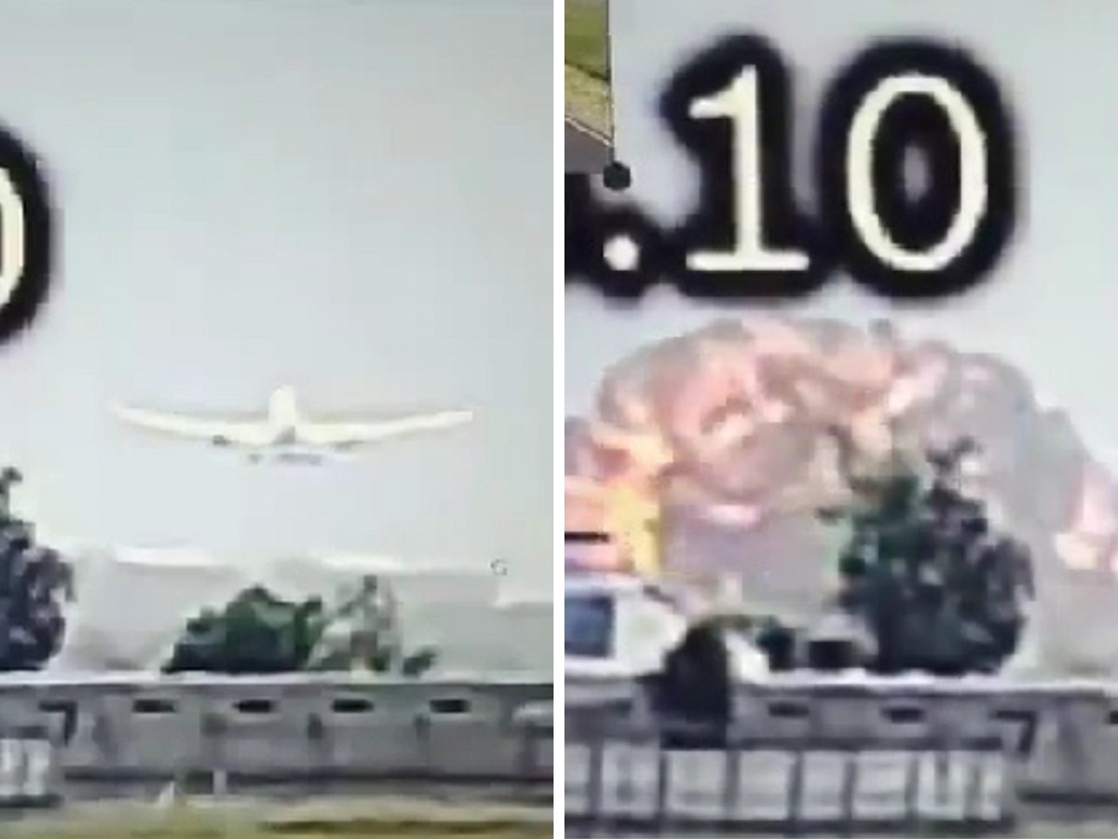 Objavljen novi snimak pada aviona u Indiji