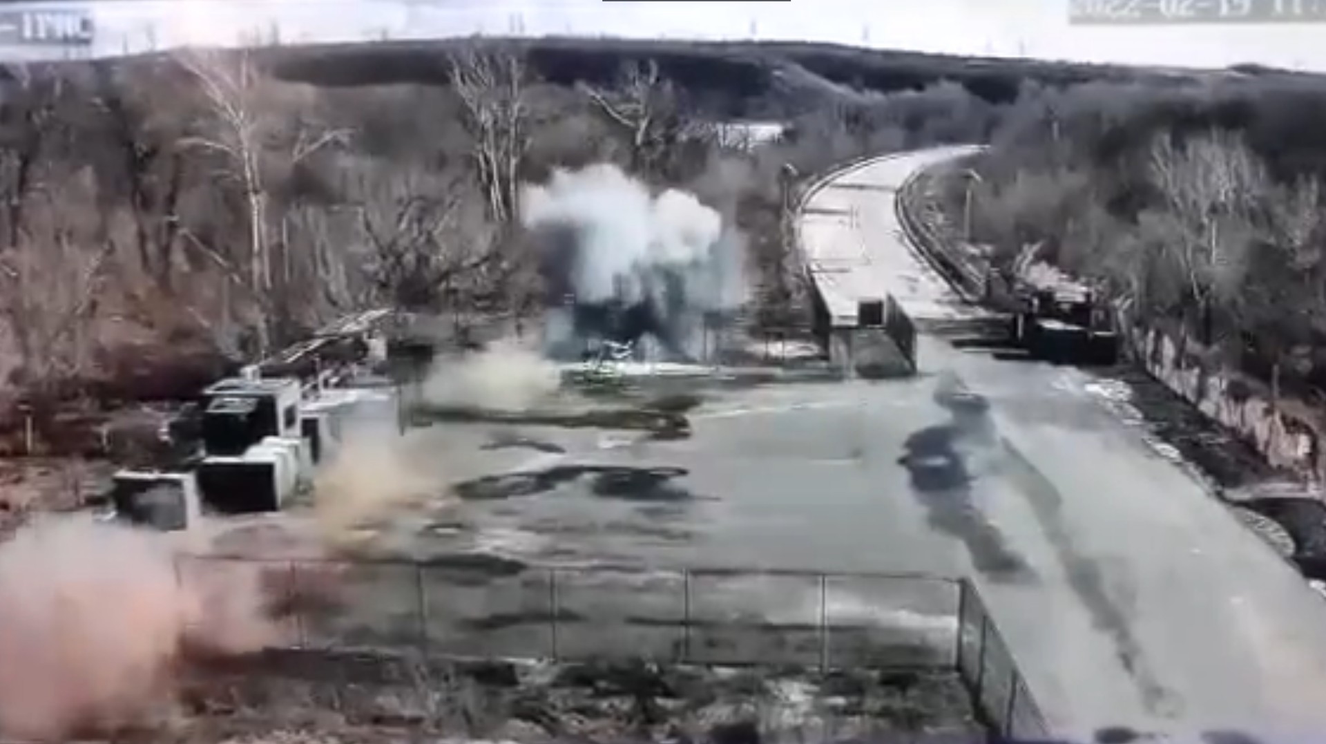 Objavljen snimak granatiranja, ubijena dvojica ukrajinskih vojnika