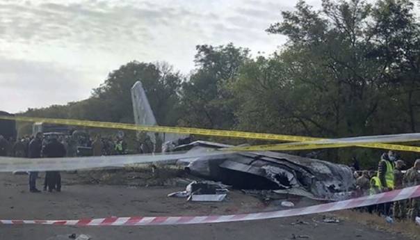 Objavljen snimak pada ukrajinskog aviona