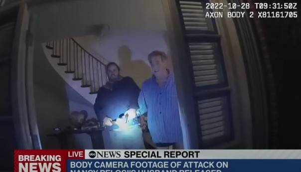 Objavljen šokantan video napada na muža Nancy Pelosi