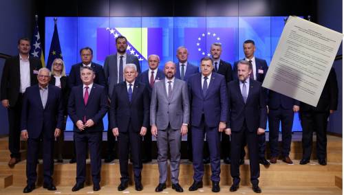 Objavljen tekst sporazuma ponuđenog bh. liderima u Briselu