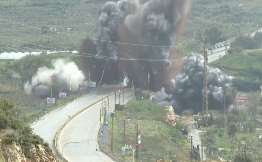 Objavljen video: Izrael bombardovao libanski most Qasmiyeh