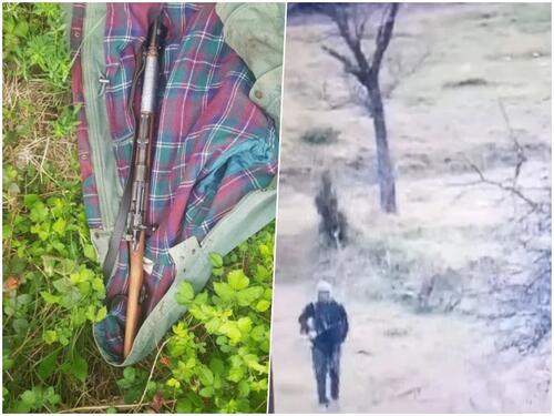 Objavljen video naoružanog muškarca kod Vozuće, privedene dvije osobe