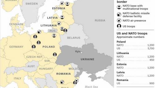 Objavljena karta NATO snaga u Evropi: Spremni na borbu
