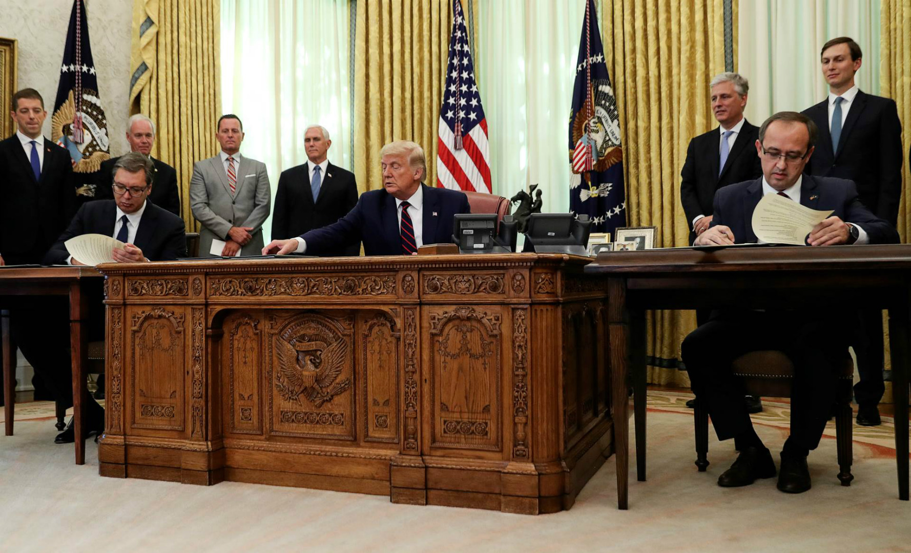 Objavljeno i pismo koje je u Bijeloj Kući potpisao Trump, naslovljeno na Hotija