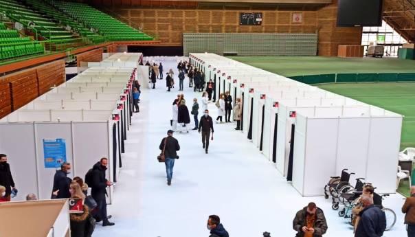 Obje doze vakcine primilo 0,26 odsto stanovnika FBiH