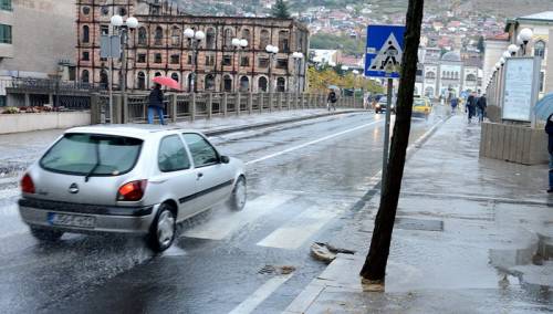 Oblačno s kišom i sutra, obilnije padavine u Hercegovini