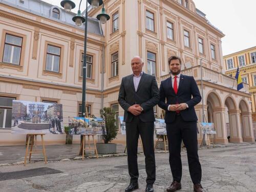 Obnovljen Dom Oružanih snaga BiH, planirana izgradnja trga s fontanom