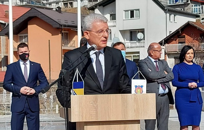 Obraćanje Džaferovića na ceremoniji u Bužimu