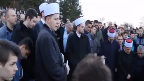 Obraćanje ef. Foče na dženazi Dženanu Memiću