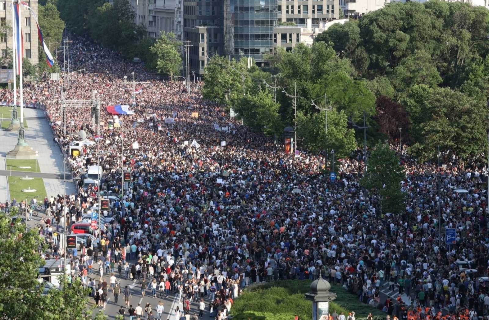 Obratili se Kesić i Ivanović: U Beogradu odjekuje 'Vučiću, odlazi'