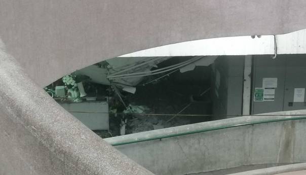 Obrušio se plafon pijace u Beogradu, povrijeđeno sedam osoba