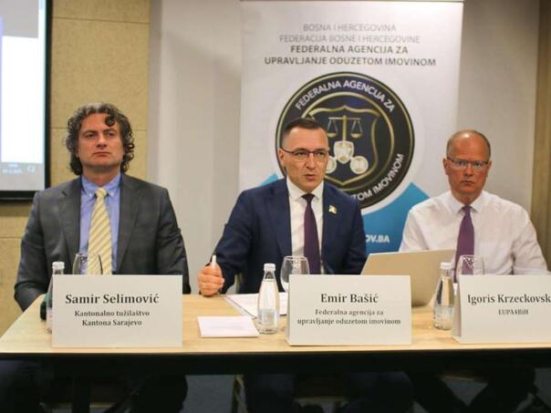 Obuka o izazovima kod primjene Zakona o oduzimanju nezakonito stečene imovine krivičnim djelom