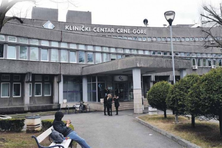 Obustavljeni ambulantni pregledi u Kliničkom centru Crne Gore