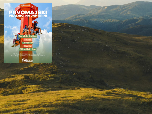OC "Јahorina": Za prvomajske praznike 50 odsto popusta na ljetne sadržaje