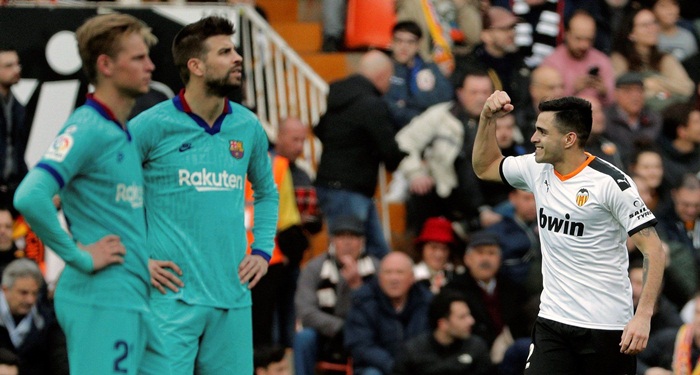 Očajna Barca poražena od  Valencie