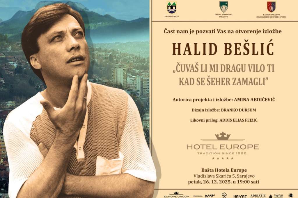 Od 26. decembra izložba u znak sjećanja na Halida Bešlića 
