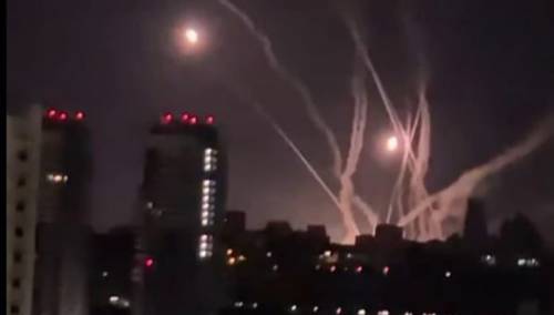 Od jutros traje jak ruski raketni napad na Kijev