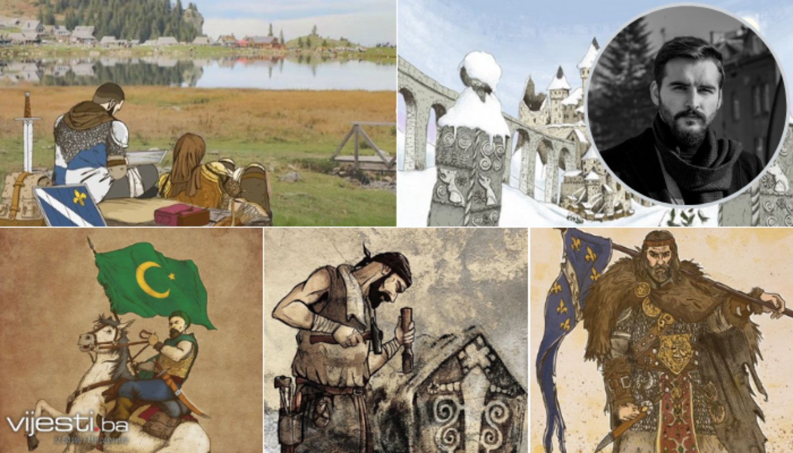 Od medrese do Akademije: Jusuf Omerović slika bajkovitu historiju Bosne