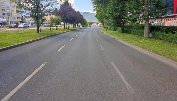 Počinje obnova horizontalne signalizacije na glavnoj gradskoj saobraćajnici