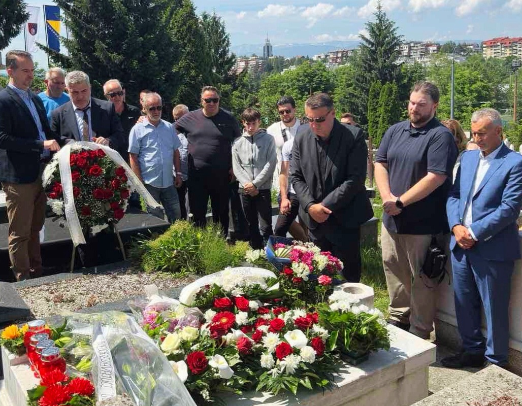 Odana počast Vinku Šamarliću na 34. godišnjici njegove pogib