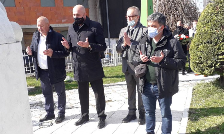 Odata počast poginulim pripadnicima Specijalne jedinice MUP-a RBiH 'Bosna'