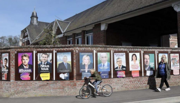 Odaziv birača od 65 posto do 17 sati u prvom krugu predsjedničkih izbora u Francuskoj