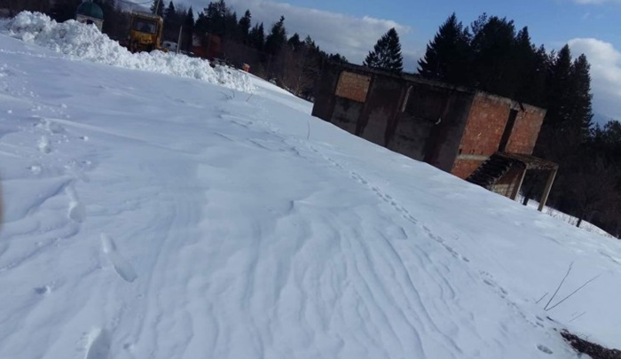 Odblokirana srebrenička sela Luka i Krušev Dol, visina snijega 1,5 m