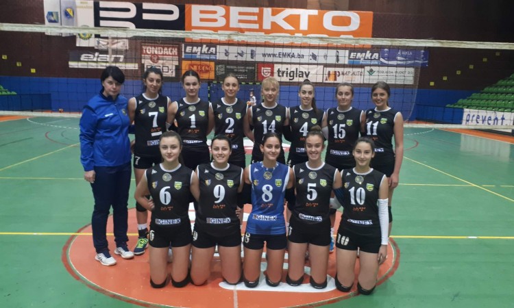 Odbojkašice Goražda jesenji dio prvenstva okončale na šestom mjestu