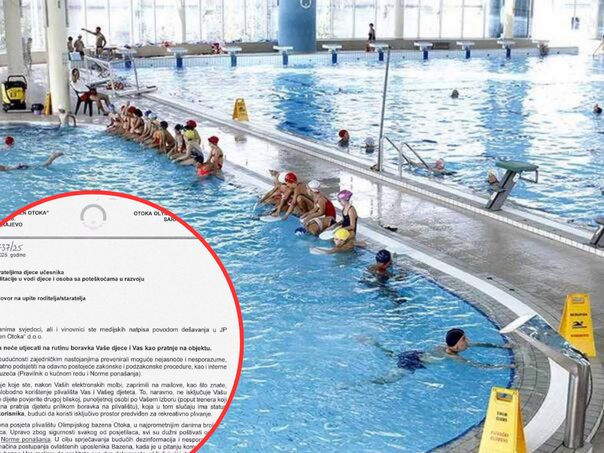 Odgovor bazena Otoka roditeljima: Svi korisnici moraju poštovati kućni red