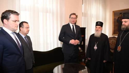Odložen sastanak Vučića i patrijarha Irineja