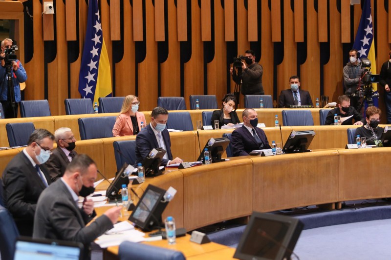 Odluka o potvrđivanju smjene Lučića nije na dnevnom redu Doma naroda