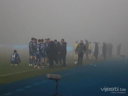 Određen novi termin: Prekinuti meč Željezničar - Široki Brijeg se igra od početka