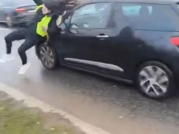 Određen pritvor vozačici koja je automobilom udarila studenticu u Beogradu