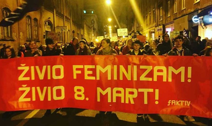 Održan peti osmomartovski Noćni marš u Zagrebu