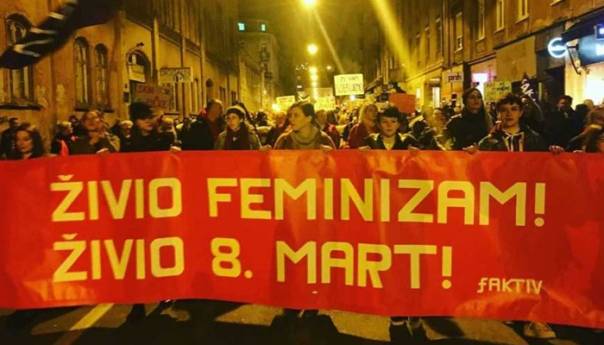 Održan peti osmomartovski Noćni marš u Zagrebu