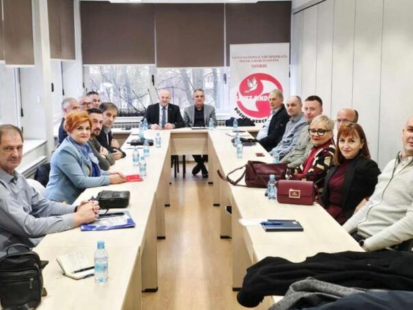 Održan sastanak Koordinacije sindikalnih organizacija sudova i tužilaštava FBiH