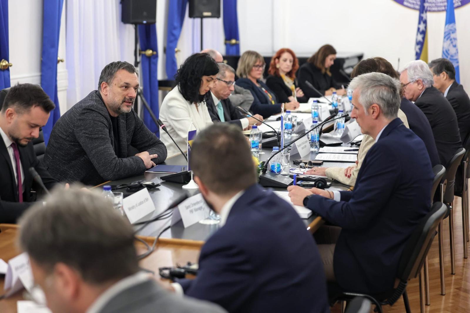 Održan sastanak "Strateške konsultacije o izgradnji mira u Bosni i Hercegovini"