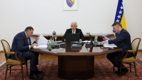 Održana 162. vanredna sjednica Predsjedništva BiH: Data saglasnost za prisustvo Tegeltije samitu