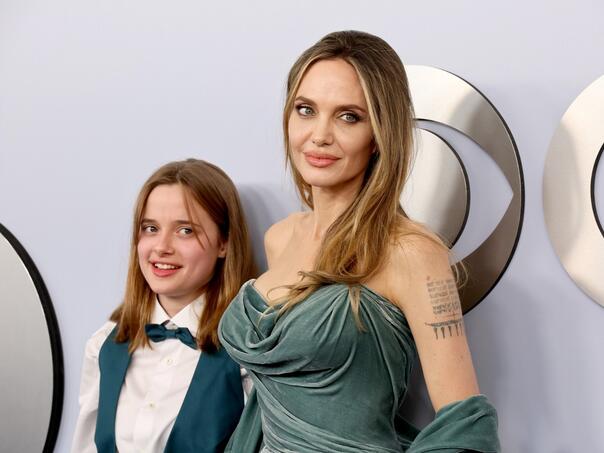 Dodjela nagrada Tony, Angelina sa kćerkom na crvenom tepihu
