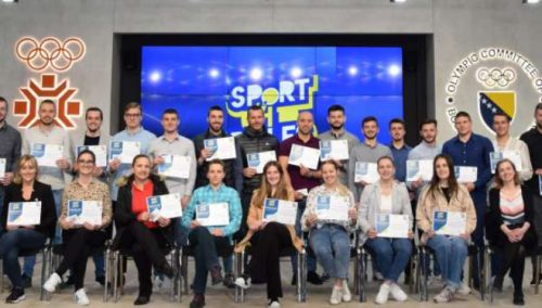 Održana radionica 'Sportom za pravila' u Olimpijskom komitetu BiH