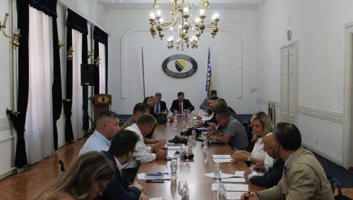 Održana šesta sjednica Komisije za saradnju s NATO-om