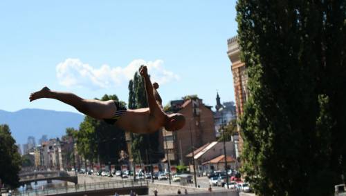 Održani skokovi u vodu na Bentbaši