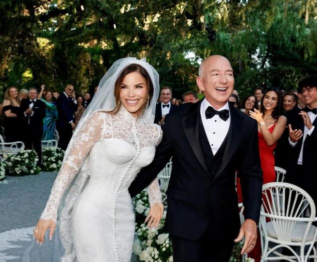 Održano spektakularno vjenčanje Jeffa Bezosa i Lauren Sanchez u Veneziji