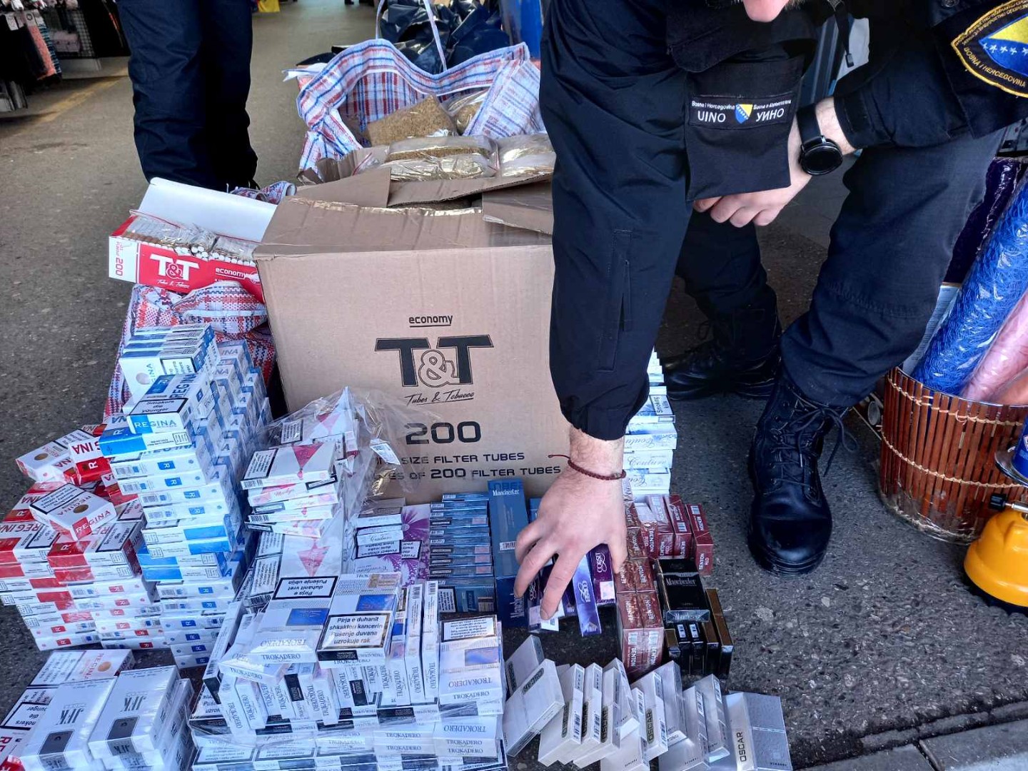 Banjaluka: Oduzet duhan i cigarete vrijedni 53.235 KM