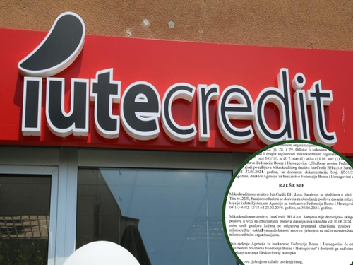 Oduzeta dozvola za rad mikokreditnoj organizaciji IuteCredit