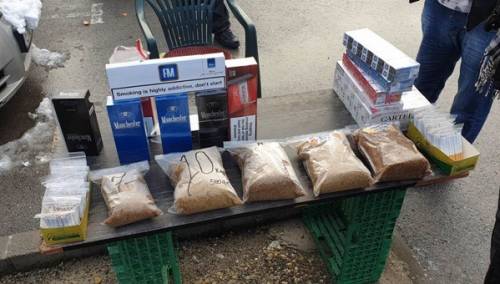 Oduzete cigarate i rezani duhan vrijednosti 58.000 KM