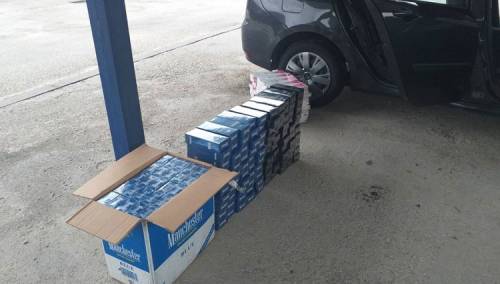Oduzeto 3.590 paklica cigareta